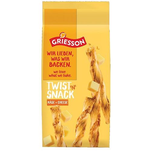 Griesson Snack Vajas sós rúd sajttal 125g