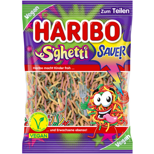 Haribo S'ghetti Sour 175g /34/