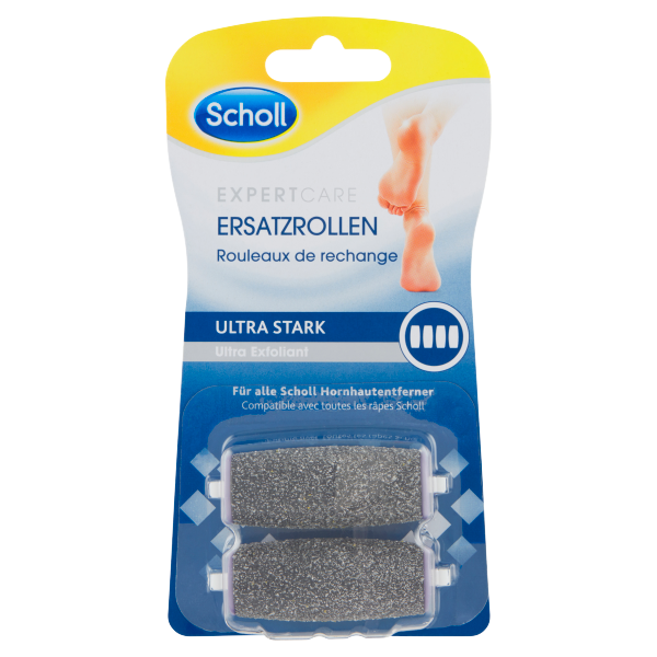Scholl Velvet S. n-sz pótfej ultra érdes 2db