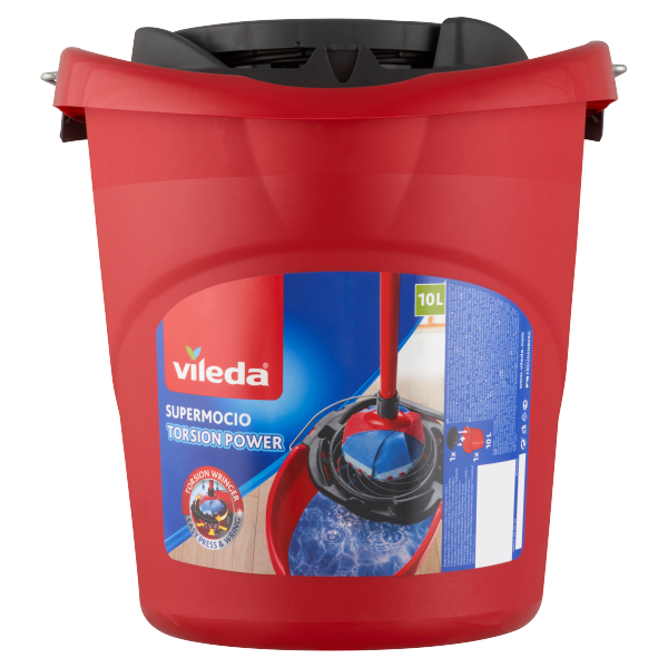 Vileda Supermop vödör csavarókosárral