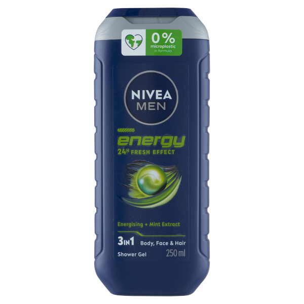Nivea Men tusfürdő 250ml Energy