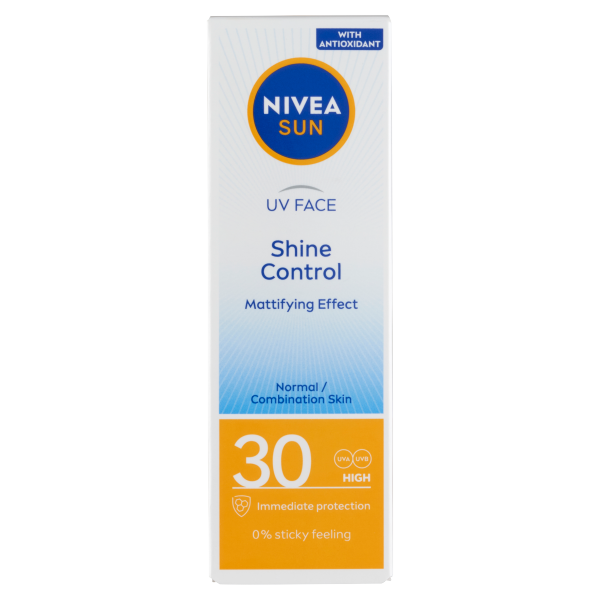 Nivea Sun N.arckrém 50ml Sh.Control FF30