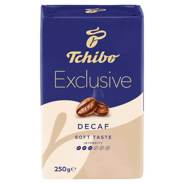 Tchibo Exclusive koffeinmentes őrölt kávé250g