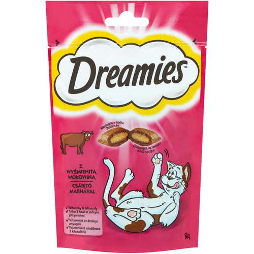 DREAMIES jutalomfalat marha 60g VD
