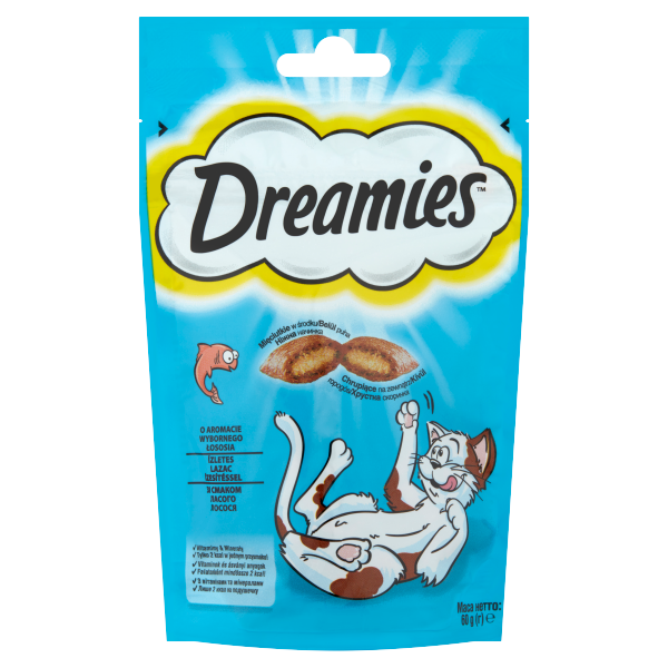 DREAMIES jutalomfalat lazac 60g
