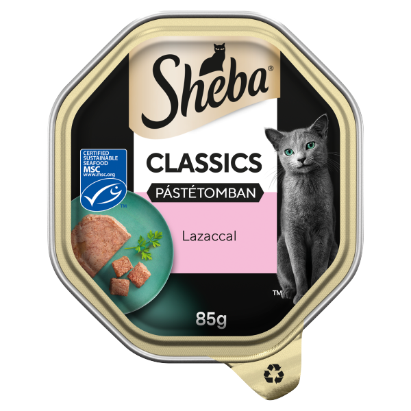 SHEBA alutálca Lazac 85g