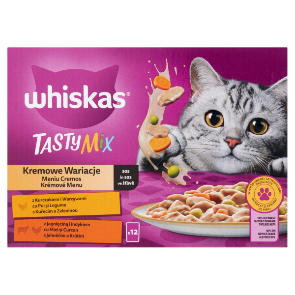 WHISKAS alut 12-pack klassz válog 12*85g
