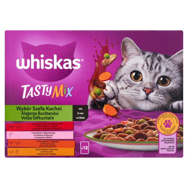 WHISKAS alu 12-pack Chef's choic 12*85g