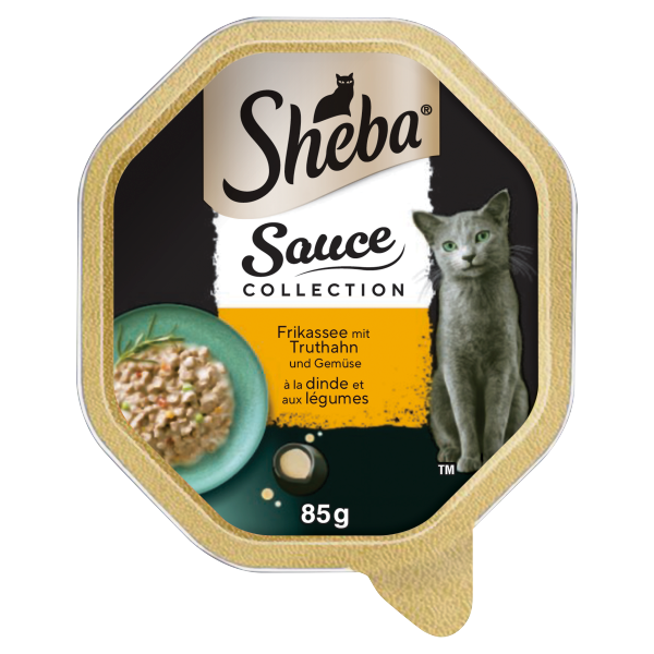 SHEBA alutálca pulykaragu z. 85g