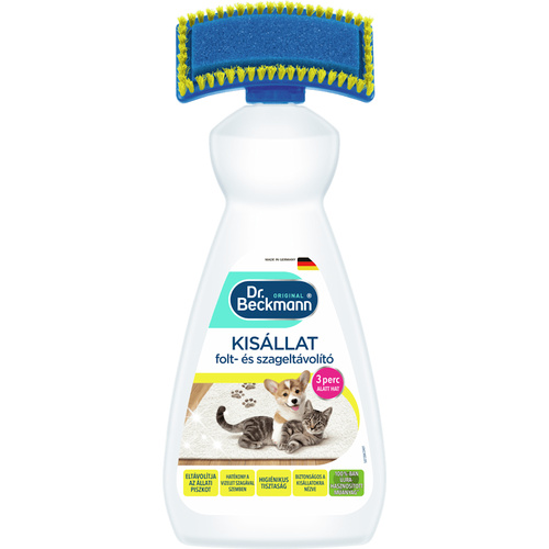 Dr. Beckmann Kisállat folttiszt+kefe 650ml