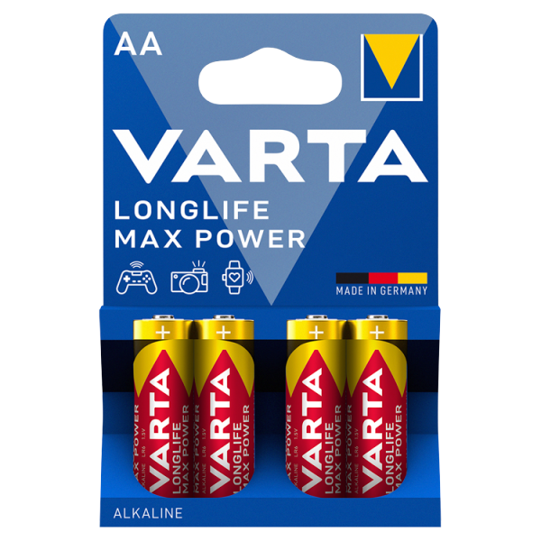 VARTA LR06 AA Longlife Max Power B4