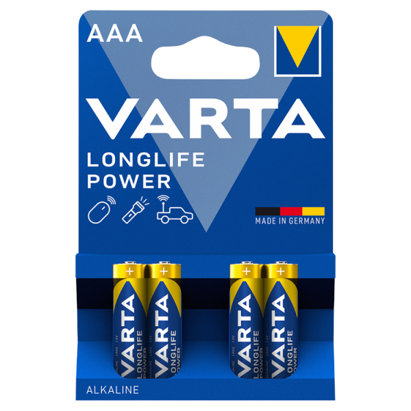 VARTA LR03 AAA Longlife Power B4