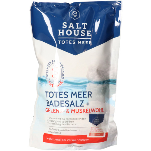 Holt-tengeri Salthouse fürdősó Izom-Ízület bántalmakra 400g+20ml