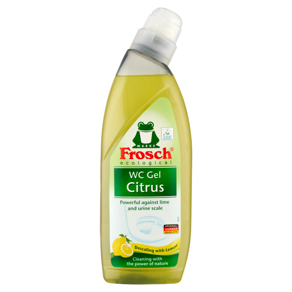 Frosch WC tisztító gél citromos 750 ml