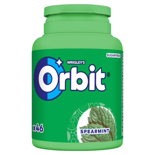 Orbit Spearmint Bottle 46 Dr