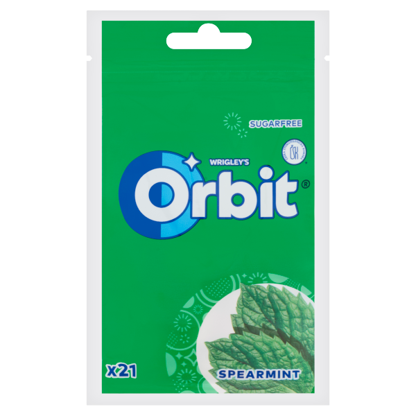 ORBIT Spearmint Bag 21rdazsé 29g