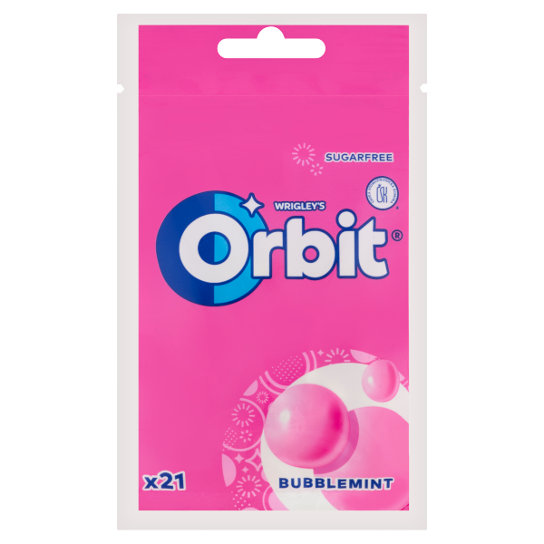 ORBIT Bubblemint Bag 21rdazsé 29g