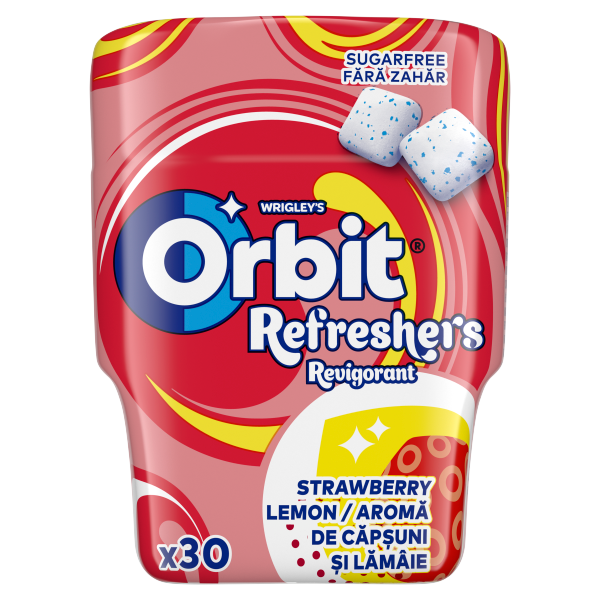 Orbit Refreshers Bottle Strawb.Lem. 30 db