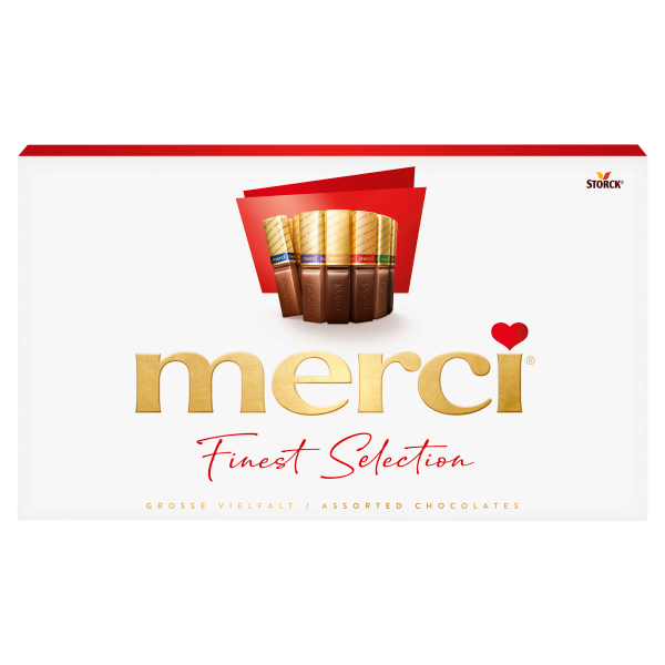 Merci desszert piros 400g /8/