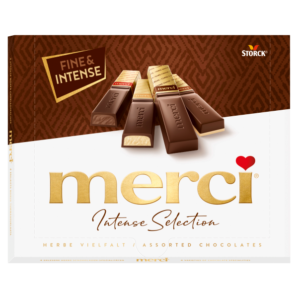 MERCI DESSZERT BARNA 250G /10/