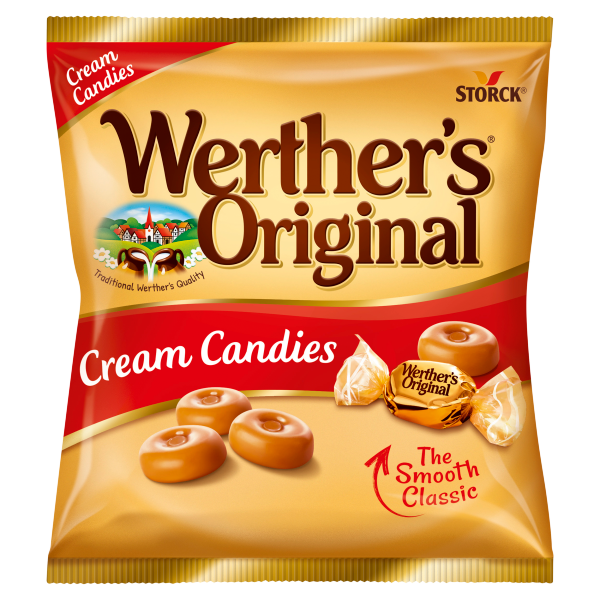 WERTHER'S ORIGINAL KARAMELLCUKORKA 90G