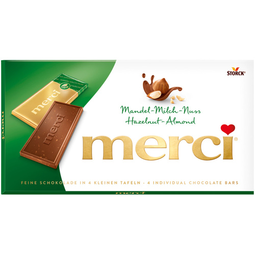 Merci táblás mogyorós-mandulás 100g /15/