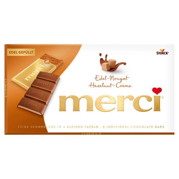 Merci táblás mogyorókrémes 112g