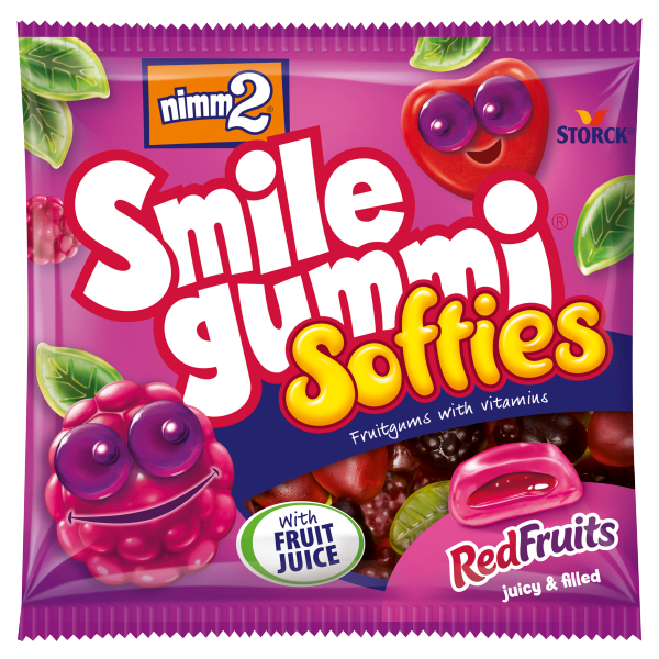 Nimm2 Softies Red Fruits 90g /28/