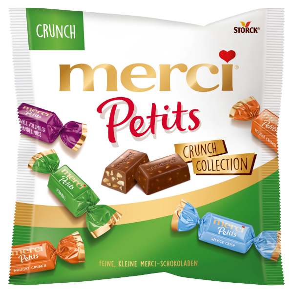 Merci Petits Crunch Collection 125g /12/