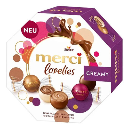 Merci Lovelies Creamy Praliné 185g
