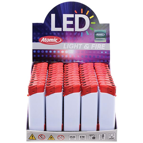 TAE Elekt. LED Öngy. Atomic Piros-Fehér