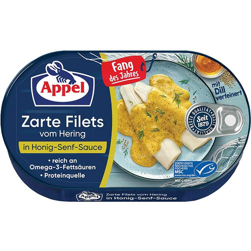 Appel Hering filé mézes must.szósz.200g