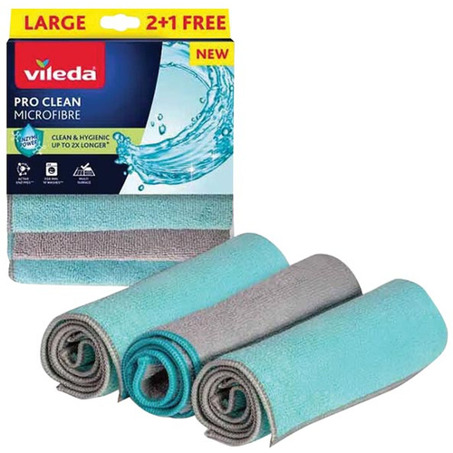 Vileda Pro Clean mikroszálas t.kendő 2+1