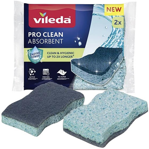 Vileda Pro Clean viszkóz szivacs 2db