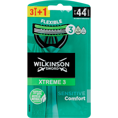 Wilkinson Xtreme3 Sensitive 3+1