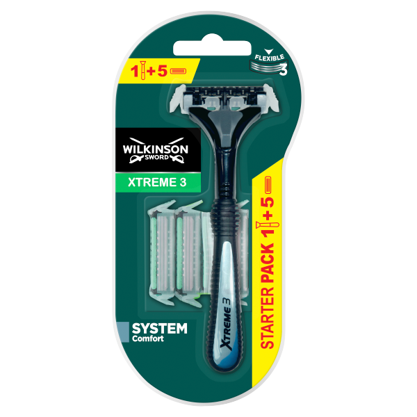 Wilkinson Xtreme3 Hybrid ff.kész.+5betét