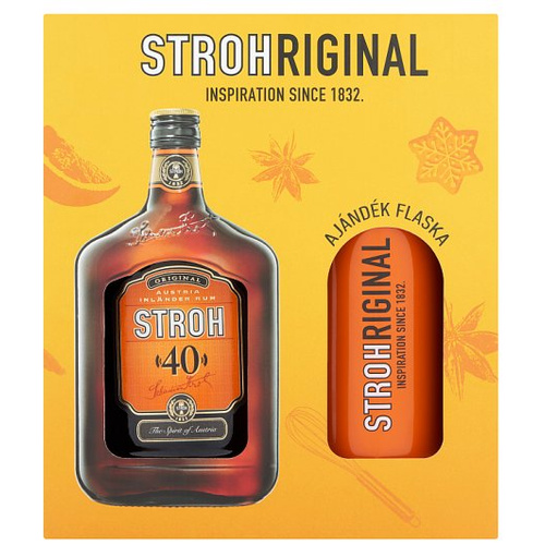 Stroh 40% + flaska 0.5