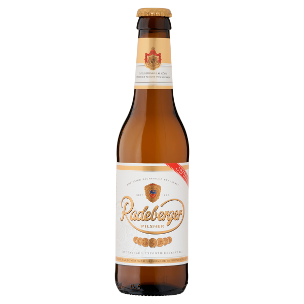 Radeberger PIlsner 0.33 L palackos