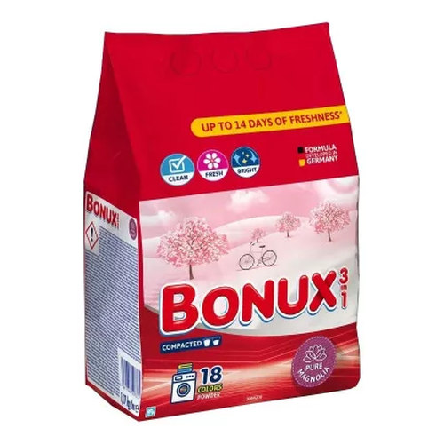 Bonux mosópor 1,17kg Magnolia 18 mosás
