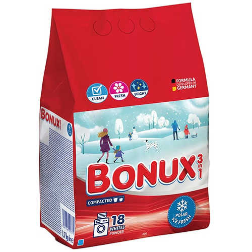 Bonux mosópor 1,17kg Ice Fresh 18 mosás