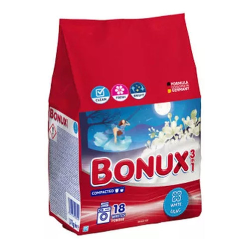 Bonux mosópor 1,17kg Lilac 18 mosás