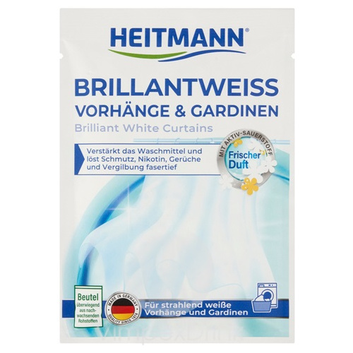 HEITMANN Függönyfehérítő mosóadalék 50g