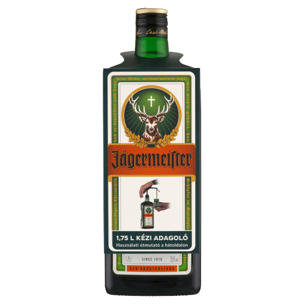 Jagermeister + adagoló 1.75