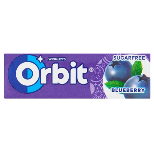 Orbit Blueberry kékáfonya drazsé 14g "R"