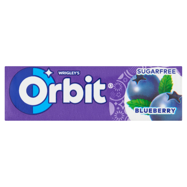 Orbit Blueberry drazsé 14 g