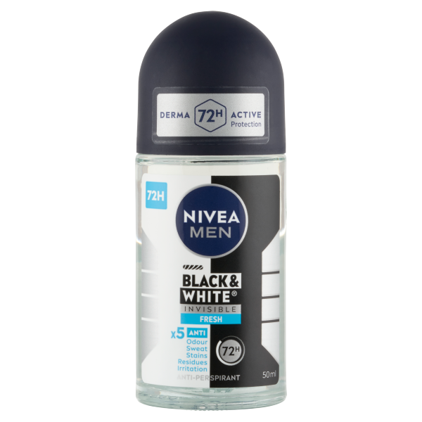 Nivea Men roll 50ml B&W Invisible Fresh