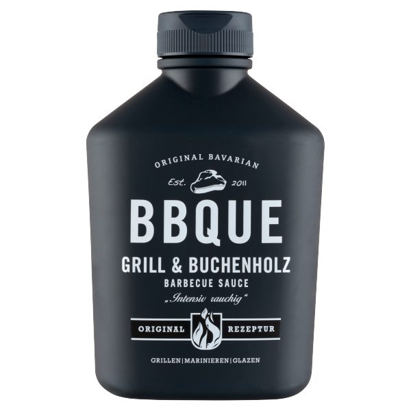 BBQUE Bükkfa füstös grill szósz 400 ml