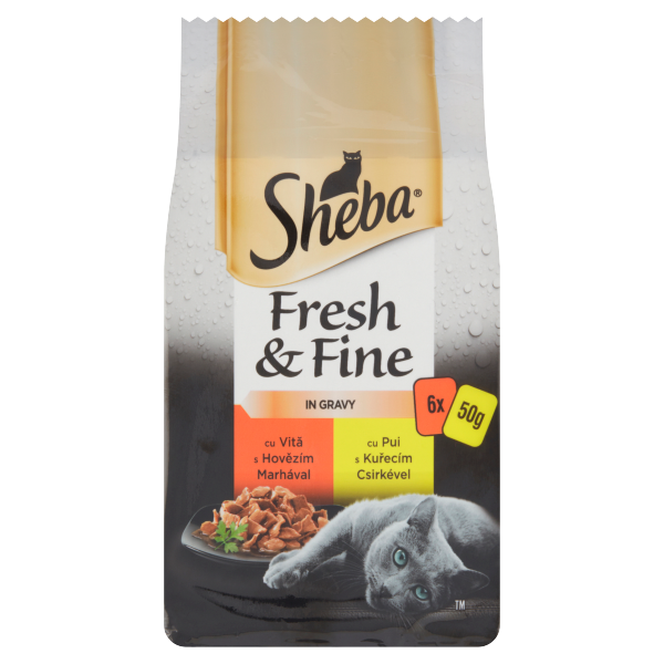 SHEBA Mini húsos 6*50g