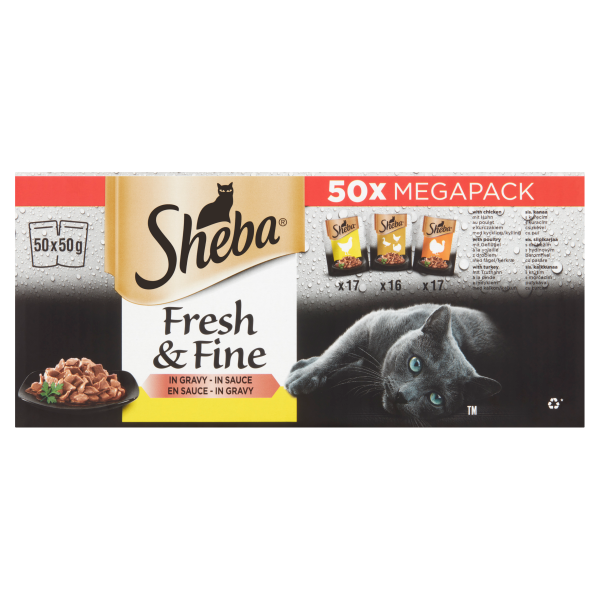 SHEBA Mini baromfi 50*50g