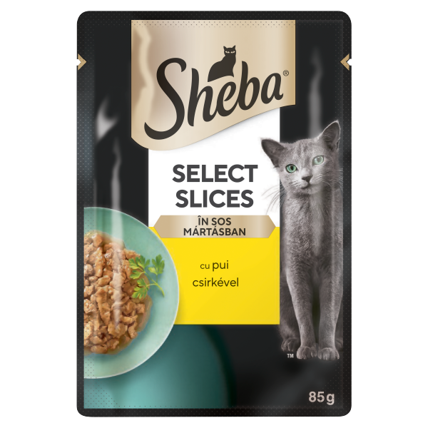 SHEBA alut Csirke 28*85g